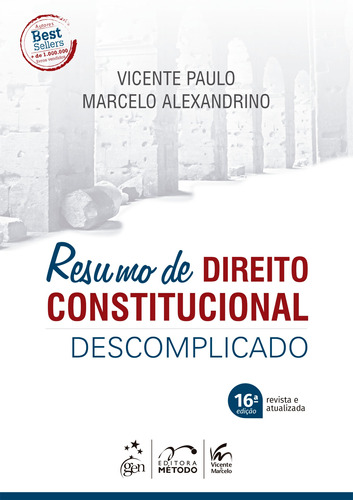 Livro Resumo De Direito Constitucional Descomplicado