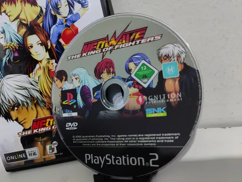Coleção The King Of Fighters 7 Jogos Para Ps2 - Mídia Física