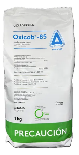 Oxicob 85 Fungicida Bactericida Oxicloruro Cobre 1 Kg Adama | Envío gratis