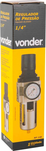 Regulador De Pressão 1/4 Rp 140 - Vonder