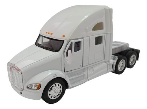 Kenworth T700 A Escala 1/68. Blanco. Metalico, 12,5cms.