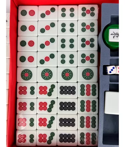 Chinês tradicional mahjong conjunto de dados jogo de mesa modelo