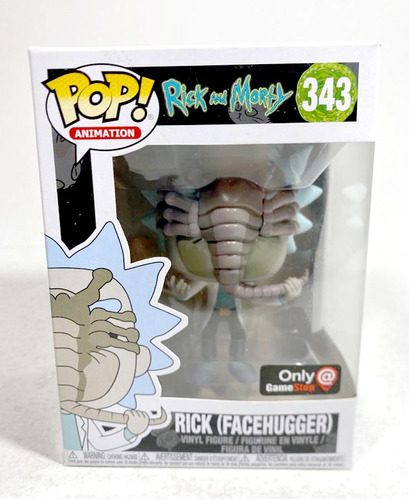 Rick And Morty Rick Facehugger #343 Funko