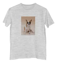 Comprar Remera Niño Perros 5 Golden Retriever Costado Pasto