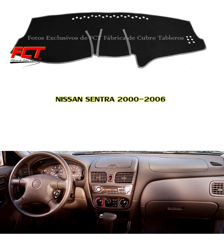 Cubre Tablero Nissan Sentra 2000 2001 2002 2003 2005 2006 