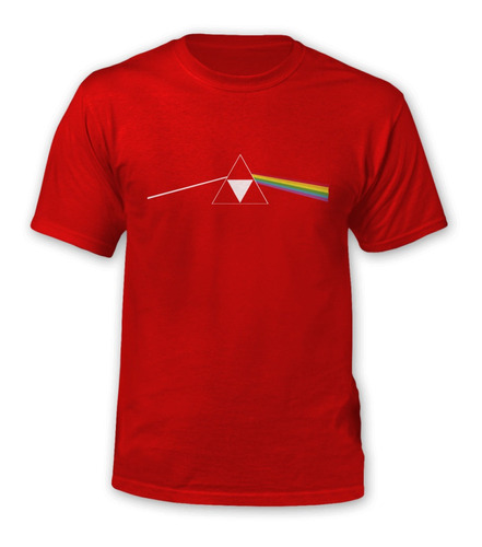 Polera Gustore De Zelda Pink Floyd Dark Side Of The Triforce