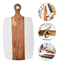 Comprar Tabla De Cortar De Madera Y Mármol Tabla De Quesos De Mármol