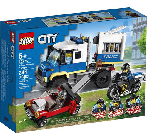 Lego City 60276 Transporte De Prisioneros De Policía