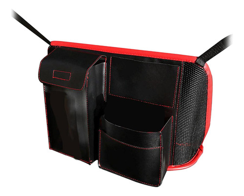 Universal Cars Pocket Bolso Titular Cuero Rojo 48x11x26cm