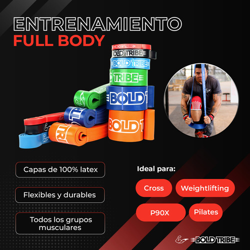 Master Pack 4 Ligas Bandas Resistencia Pull Ups Crossfit Con 9 Bonos Calistenia Mma Box Elasticas Ejercicio Tapout