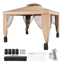 Comprar Gazebo Carpa Malla Patio Jardin 3x3 Metros