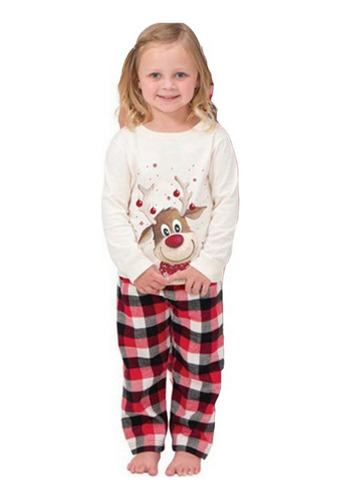 Ut Conjunto De Pijama Navideño Para Parejas, Diseño De Alce