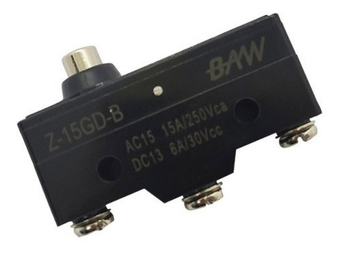  Microswitch Por Piston Corto Z-15gd-b Baw