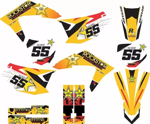 Kit Adesivo Motocross - Loja Agência PSD