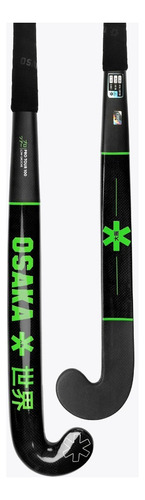 Palo hockey Osaka Pro Tour 100 low groove 98% carbón olivos color negro/verde 36.5