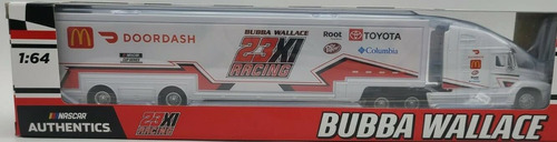 Action Bubba Wallace #23 Authentics 1:64 Escala Camion Metal