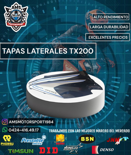 Tapas Laterales Tx 200
