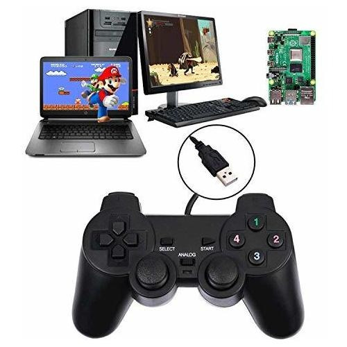 Controlador De Juegos De Baigeda Plug And Play Joypad Cable 