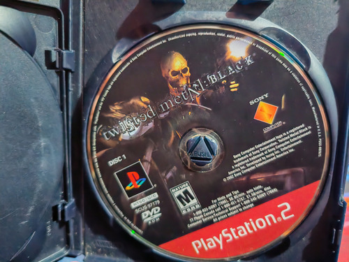 Twisted Metal Black Ps2 Bonus Disc (Reacondicionado)