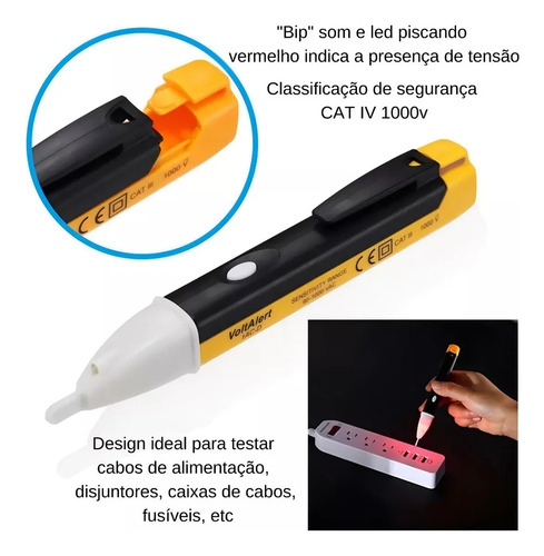 Detector De Voltaje De Fase, Bolígrafo, Prueba De Voltaje, P