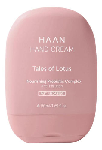  Crema De Manos Nutritiva Haan Tales Of Lotus 50ml Recargable