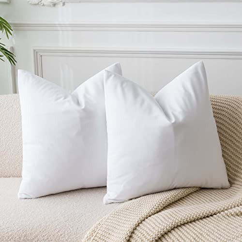 Juspurbet Blanco Terciopelo Tira Fundas De Almohada J9njm