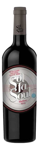 Vinho Argentino - Sol Fa Soul Malbec Kit Com 2 Garrafas