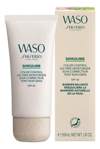 Crema Hidratante Shiseido Waso Shikulime Color Control Spf30