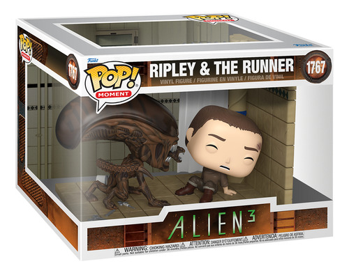 Funko Pop! Moment Movies Alien 3 #1767: Ripley & The Runner (Usado)