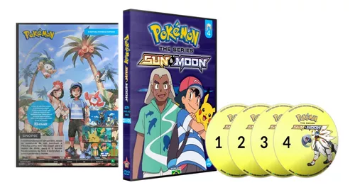 Todas As Temporadas Pokémon Box Completo Dublado