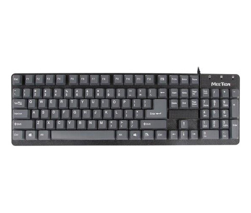 Teclado Impermeable Meetion K202 Gris