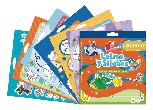 Block De Stickers Y Actividades Letras Y Silabas 0