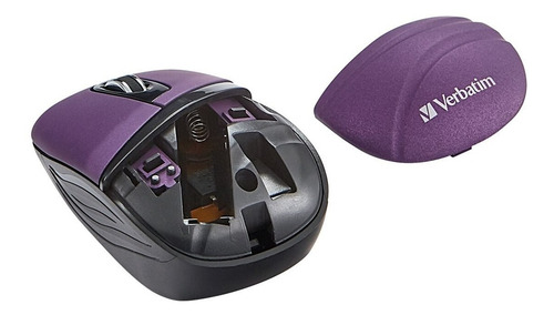 Imagen 3 de 4 de Mouse Verbatim Mini Travel Inalambrico 1000 Dpi Pc Notebook
