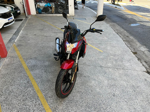 Moto Shineray Jef Vermelha 150 Injetada Ano 2024 Modelo 2024