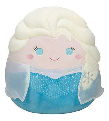 Peluche De Elsa De Squishmallows Disney De 14 Pulgadas, Aña