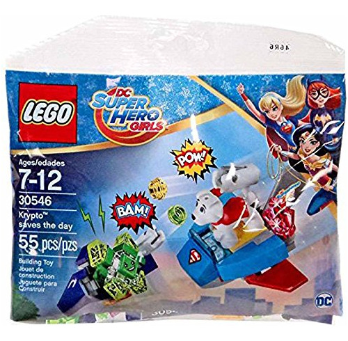 Lego Dc Super Hero Girls Krypto Salva El Día 30546