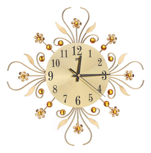 Reloj Decorativo De Pared Con Diseño De Hierro En 3d, Modern