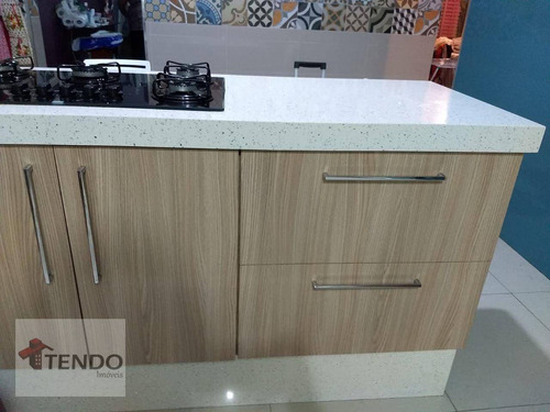 Imagem 12 de 15 de Imob03 - Casa Com 2 Dormitórios À Venda, 100 M² Por R$ 373.000 - Vila Emílio - Mauá/sp - Ca0782
