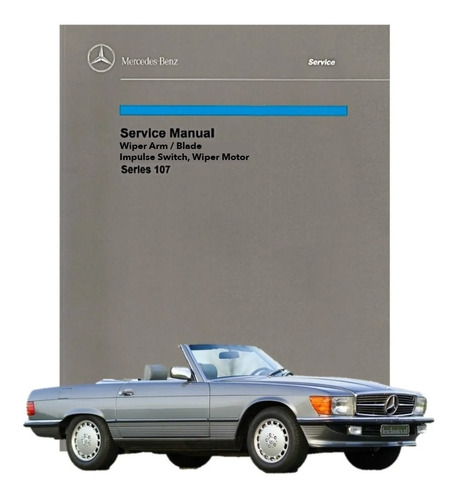 Manual Original Sistema Limpiaparabrisas Mercedes Benz W107