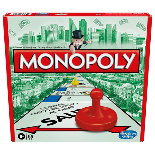 Imagen 4 de 12 de Juego de mesa Monopoly Clásico Hasbro C1009
