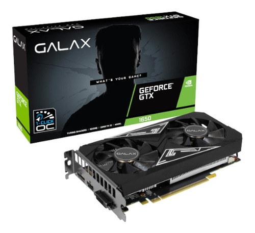 Placa De Video Galax Gtx 1650 Ex Plus 4gb Ddr6 128bit Nvidia