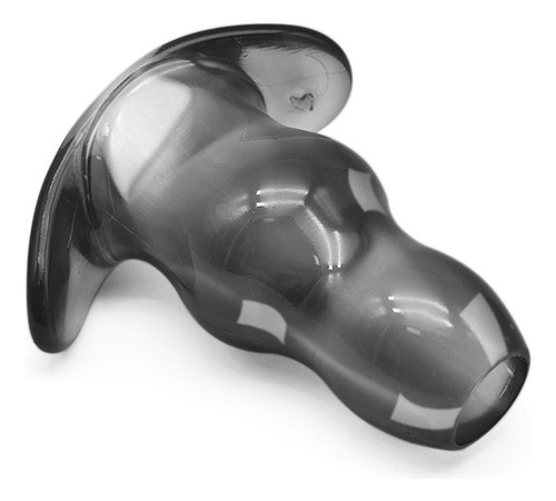 Túnel dilatador con tapón anal para fisting en silicona elastomérica