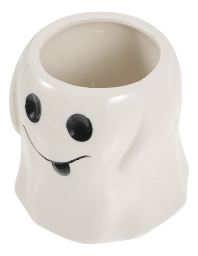 Maceta Con Forma De Calavera, Decoración De Halloween, Sin P