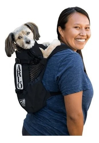 K9 Sport Sack® Air 2, Color Negro, Mochila Para Mascotas