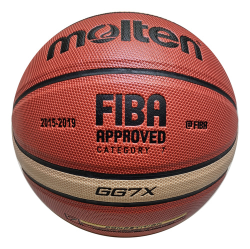 4 Balones Gg7x Basquetbol Molten Piel Sintetica Fiba