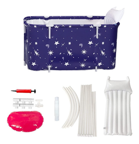 Kit De Bañera Portátil, Bañera De Baño Plegable Para Adultos