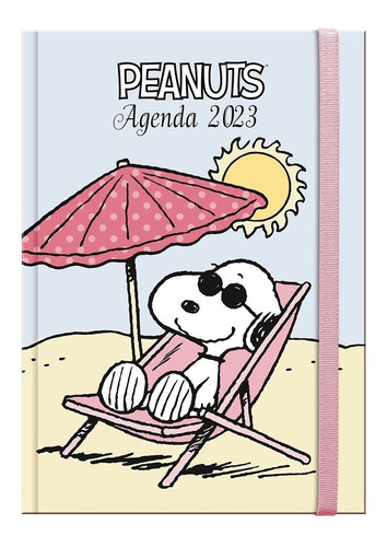 Agenda Snoopy Summer Beach Dia X Pagina 2023