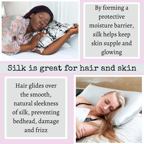 Funda De Almohada De Seda 100% De Seda Celestial Silk Con