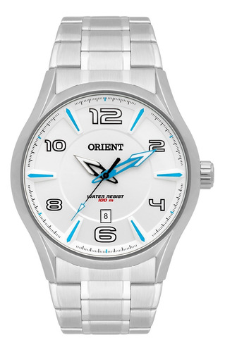 Relógio Orient Masculino Mbss1318 S2sx Aço Prata Analogico