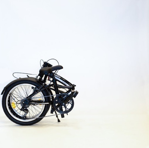 Imagen 3 de 7 de Bicicleta Plegable Rod 20 Bke-720 Color Negro